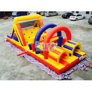 Interactive Challenge Kids Adult Inflatable Obstacle Course Bounce House Rentals