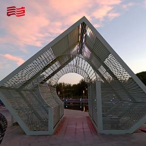 Stainless Steel Gallery Frame Park Landscape Installation for 's Public Green