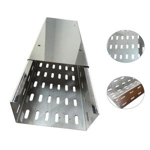 Steel Hot Dipped Galvanized Cable Tray Customized Bending Radius for Flexible