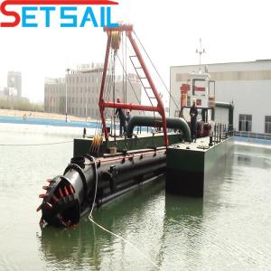 4000m3 Water Flow Cutter Suction Sand Dredger QHCSD-272 with 170 Kw Cutter Head