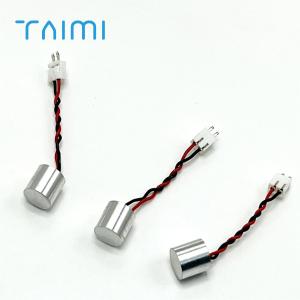 OD 8*8mm Waterproof Ultrasonic Sensor Aluminum Case With Cable Connector