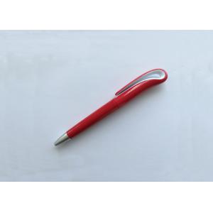 Plastic click swan Ball Point Pen with customized logo or silk printing for