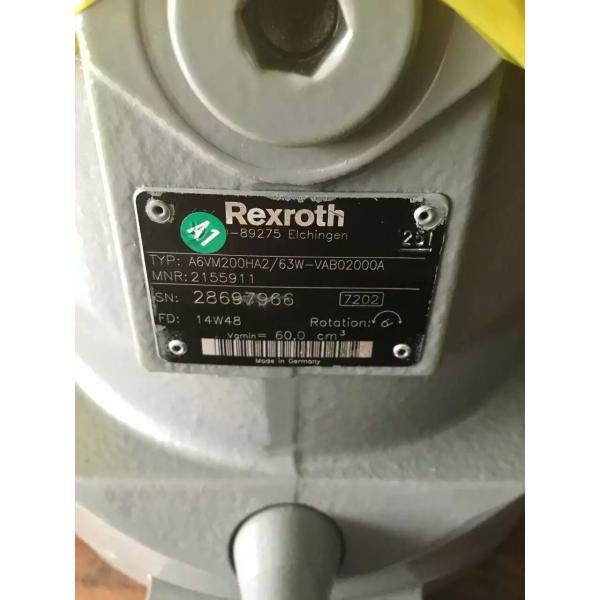 Quality Rexroth Hydraulic Piston Motor A6VM200HA2-63W-VAB02000A wholesale