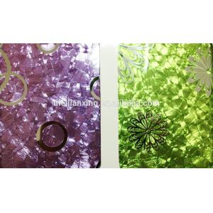 Chemical Resistance UV Silk Screen Ink Printing Varnish With Ice Flowers Effect
