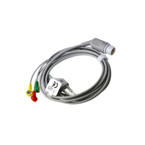 China HP M1733a ECG Patient Cable Reliable Medical TPU Cable Material on sale