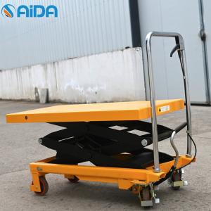 Industrial Hydraulic Table Lifter Platform 1000kg Scissor Type small hydraulic