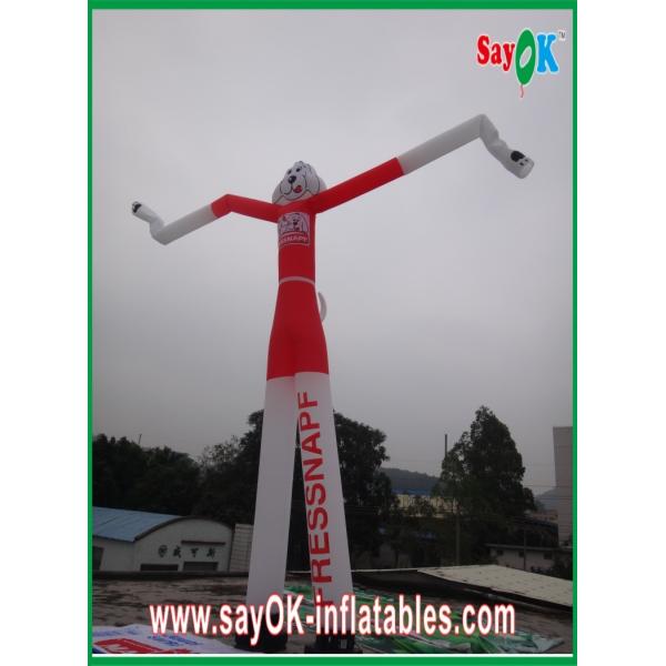 Inflatable Stick Man Outdoor Inflatable Sky Dancer Air Dancing Dog With Arrow For Advertising