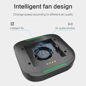 PM2.5 Display Car Air Purifier Portable Desktop Mini Room In Cars Purifying Air