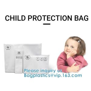 Child-Resistant Locking Pouches, Exit Bag, Packaging Baggies, Odor Barrier,