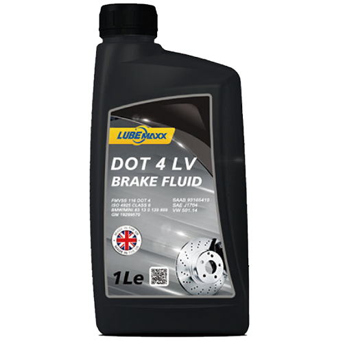 China Lubemaxx DOT 4 LV Brake Fluid for Hydraulic Brake and Clutch Systems on sale