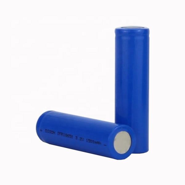 IFR18650 3.2v 1500mAh LiFePO4 Cylindrical Lithium Ion Battery Cell with Self