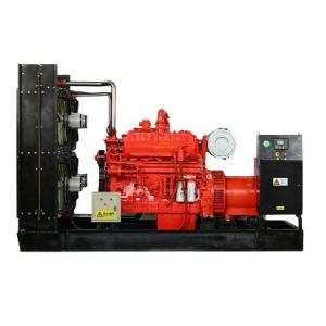 Long-Lasting 300KW Biogas Generator Set with Water Cooled Method and 180A Rated
