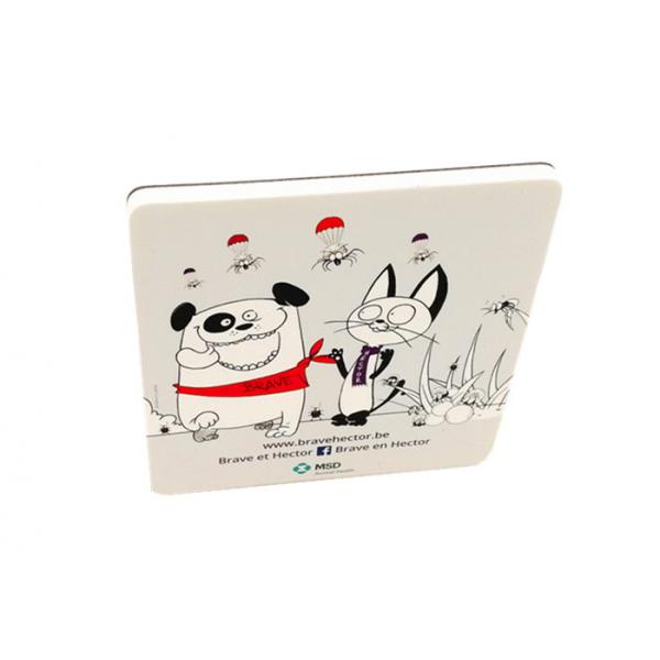 Eco Friendly Paper Fridge Magnet Printing Art Paper Material EVA Foam Cardboard