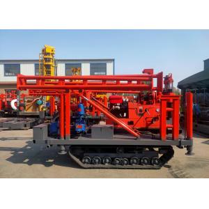 China High Speed Easy Operation Lightweight Trailer Mounted Drilling Rigs With 200 Meters Depth on sale
