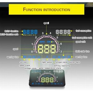 Ouchuangbo 5.8 inch hud head up diplay with OBD2 Interface Plug & Play ES350