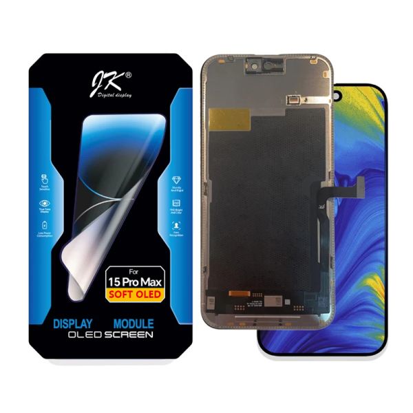 Factory Price iPhone 15 Pro Max Screen with 103% NTSC 6600K Color Temperature