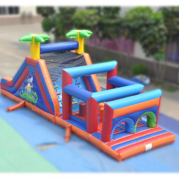 Quality Inflatable obstacle course hire inflatable course giant inflatable obstacle  inflatable obstaclr for kids wholesale