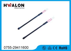 Cheap NTC Temperature Sensor Thermistor , Temperature Sensor Resistor Custom Bead Type for sale