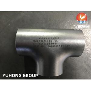 China Stainless Steel Super Duplex A815 UNS S32750 Tee / Elbow Butt Weld Fitting on sale