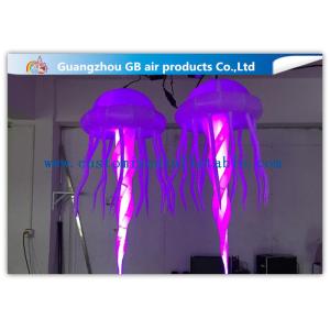 Cheap Durable Inflatable Medusa Air Acaleph / Multicolor Inflatable Sea Jelly for sale