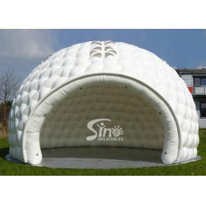 10 Meters Dia. White Big Inflatable Golf Tent With Windows On Top N Removable