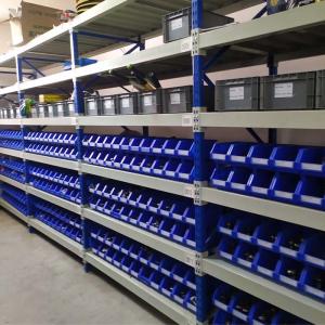 5 Shelves Boltless And Rivet Storage Racks Custom Warehouse Racking