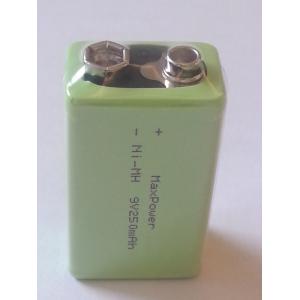 Multimeter charging nimh batteries Pack 9V 250mAh High Capacity