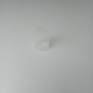 High Durability PET Half Cap Plastic Top Cap Customizable Unbreakable