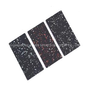 Customized Gym Rubber Mat Flooring Smooth Surface 40mm Thickness