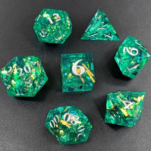 Color Strip Multi Faceted Resin Dice Gate Dungeon And Dragon DND#COC