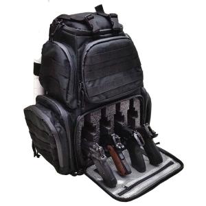 China 4 Pistol Tactical Rifle Case Backpack , Durable Military Duffle Bag For Shooting on sale