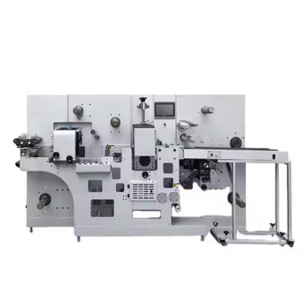 Auto Semi Rotary Die Cutting Machine With Hot Foil Stamping Automatic Label Cutter Machine 370