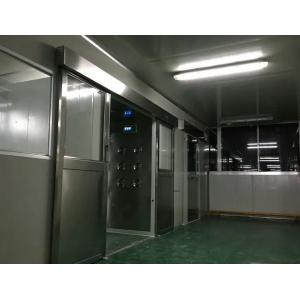 China Customized Decontamination Stainless Steel Air Shower 1100W High Efficiency on sale