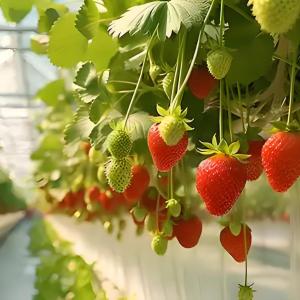 Polycarbonate Greenhouse for Strawberry Substrate Culture Customized