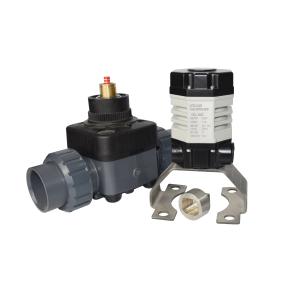 Cheap Multi Turn electric actuator DC24V with super mini volume and 18Nm/5r/min toruqe for sale