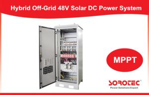 Cheap 220VAC 48V DC Power Supply Hybrid Off Grid Solar Power System with MPPT Solar Controller,Remote Monitoring for sale
