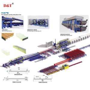 EPS Machine Advanced Sandwich Panel Production Line For Panels