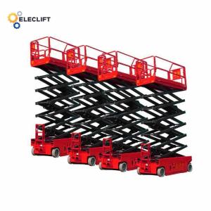 Hydraulic Motor Self Propelled Scissor Lift 300-500Kg Loading Capacity Max