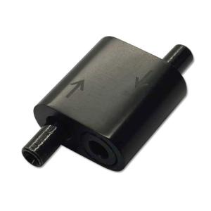 Delicate Two Way 1.5mm Black Cable Gripper Locks By Stainless Steel Wire For