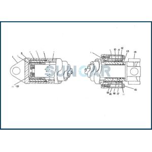 China CA3G8507 3G-8507 3G8507 URE Buffer Sealing Ring Fits C-A-T Wheel Scraper on sale