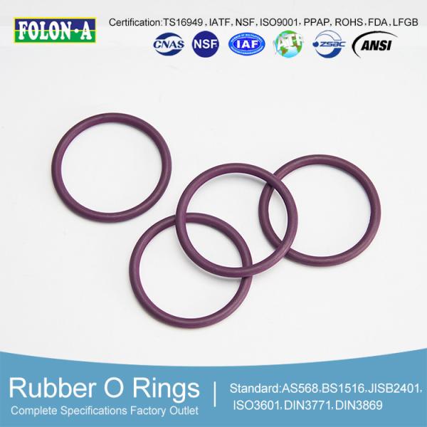 Quality FKM O Rings with Standard AS568 BS1516 wholesale