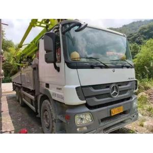 Hydraulic Machining Process 2019 Zoomlion 49m Truck Pump on Benz Spare Parts Avaliable