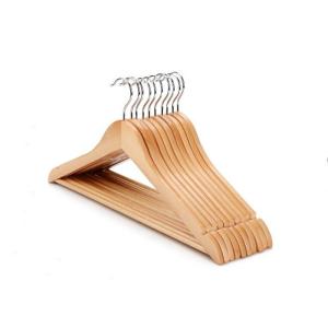 Normally Design Maple Wooden Clothing Store Hangers For Hotel
