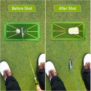 New Design Driving Range Golf Hitting Teaching Mat Golf Swing Training Mat For