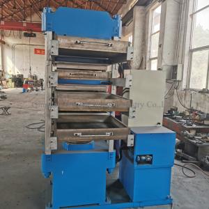 Thick 15mm To 40mm Rubber Tile Making Machine Hydraulic Rubber Vulcanizing