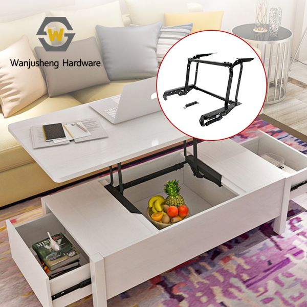 Lifting and Folding Hardware Iron Frame Coffee Table Dining Table Lifter - Multi-Functional Furniture Hardware Accessories