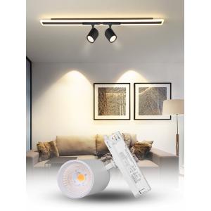 6000K Aluminum COB Track Light , Durable Hotel LED Track Lamp