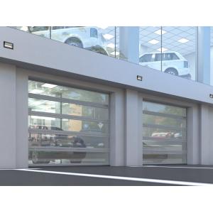 Cheap 100% Transparency Clear Polycarbonate Mirror Glass Garage Door for sale