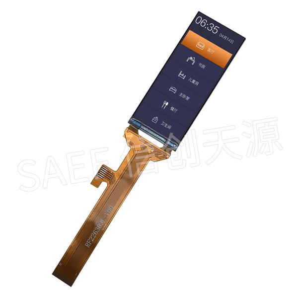 Quality Slim Size 2.26 Inch TFT LCD Display 200x480 Dots Resulution SPI MCU QSPI Interface wholesale