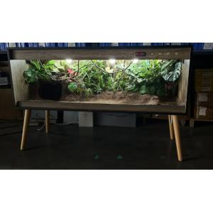 Small Size Wooden Reptile Terrarium Waterproof With Automatic Control